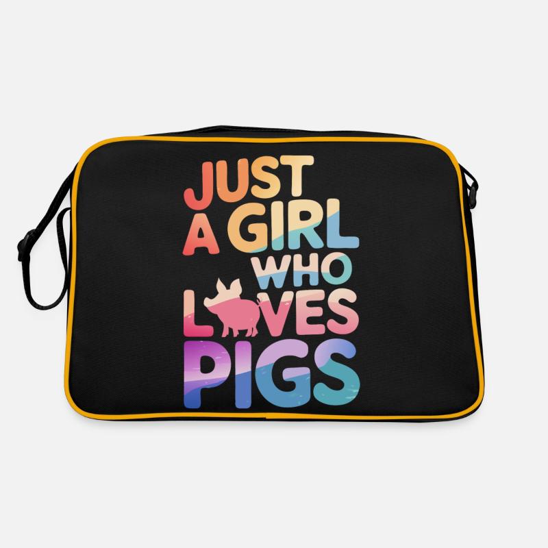 Animal cochon Sac Retro