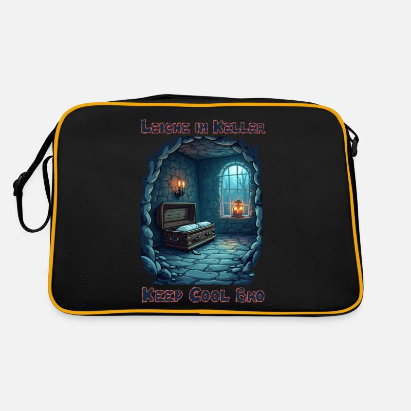 Corpse in the Basement - Keep cool Bro Retro Bag