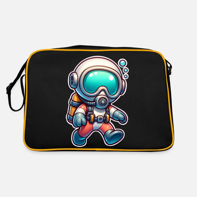 Tauchen Taucher Retro Tasche