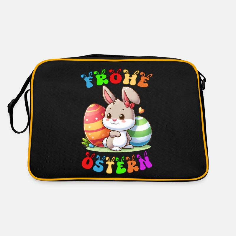 Happy Easter Retro Bag