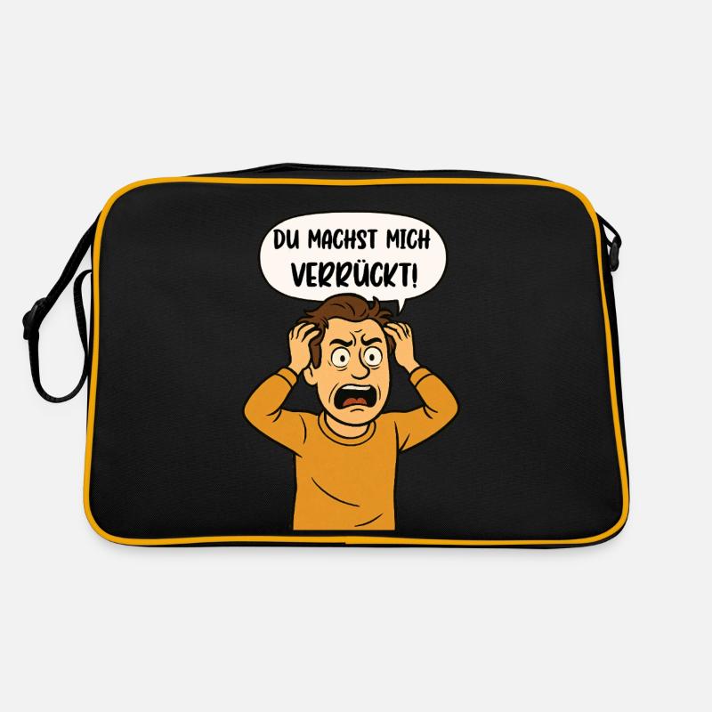 You're driving me crazy Retro Bag