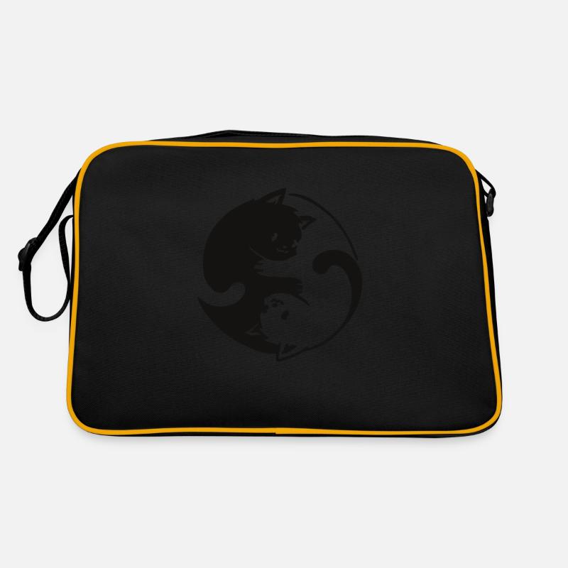 Yin Yang Chat Design Sac Retro