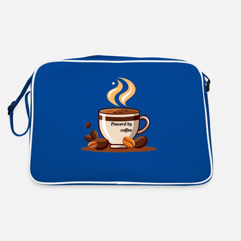 Powerd by coffee Retro Tasche