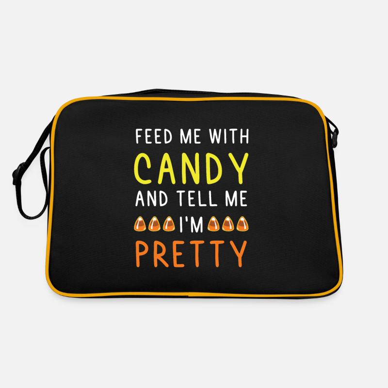 Candy candy saying Retro Bag