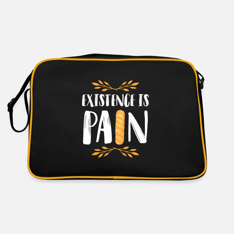 Baguette Brot Retro Tasche
