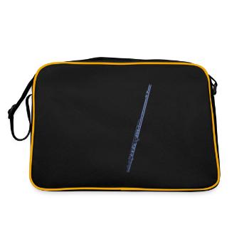 instrument transrfloete - Sac Retro - noir/or - Dos