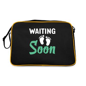 grossesse - Sac Retro - noir/or - Dos