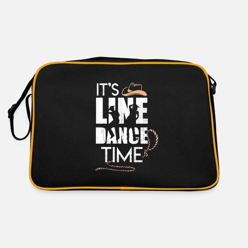 line dancing - Retro Bag - black/gold