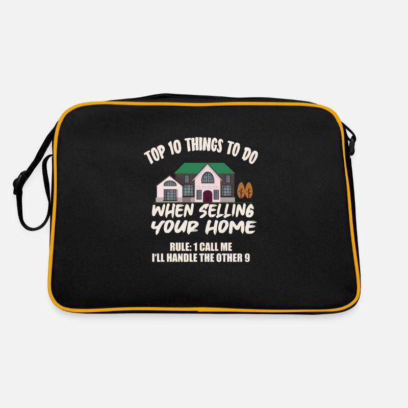 Agent immobilier vendeur d'agent immobilier Sac Retro