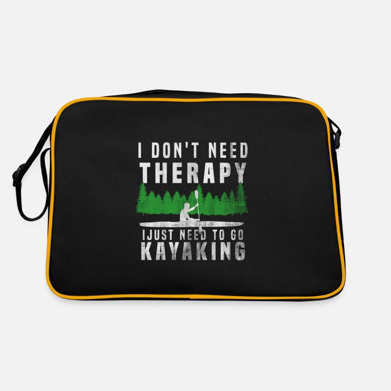 Kajak-Therapie Retro Tasche