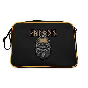 Odin Vikings - Retro Bag - black/gold - Back
