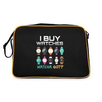 I Buy Watches Watcha Got? Watches Watch - Retro Bag - black/gold - Back