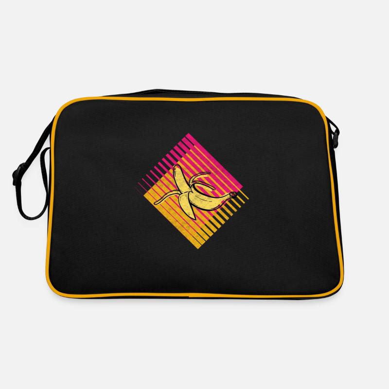 Banana Retro Fruit Fruit Fruit Fruit Retro Bag