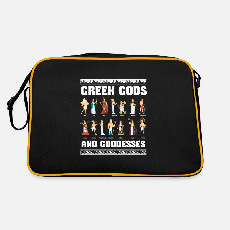Greek Gods And Goddesses Grecs Sac Retro