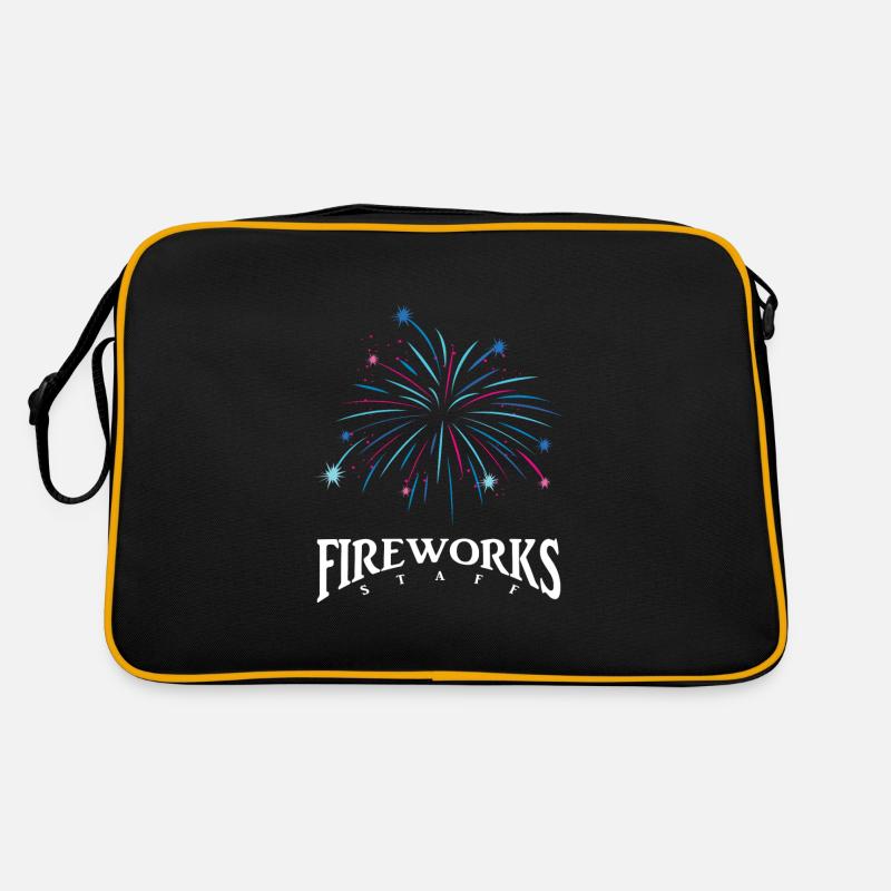 Firework Staff Fireworks Pyrotechnics Retro Bag