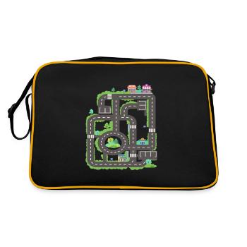 Play carpet Play mat massage - Retro Bag - black/gold - Back