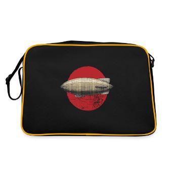 Zeppelin Airship Pilot Retro - Retro Bag - black/gold - Back