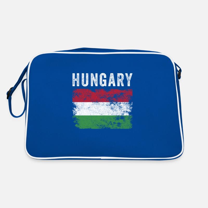Drapeau hongrois en détresse - Drapeau hongrois Sac Retro