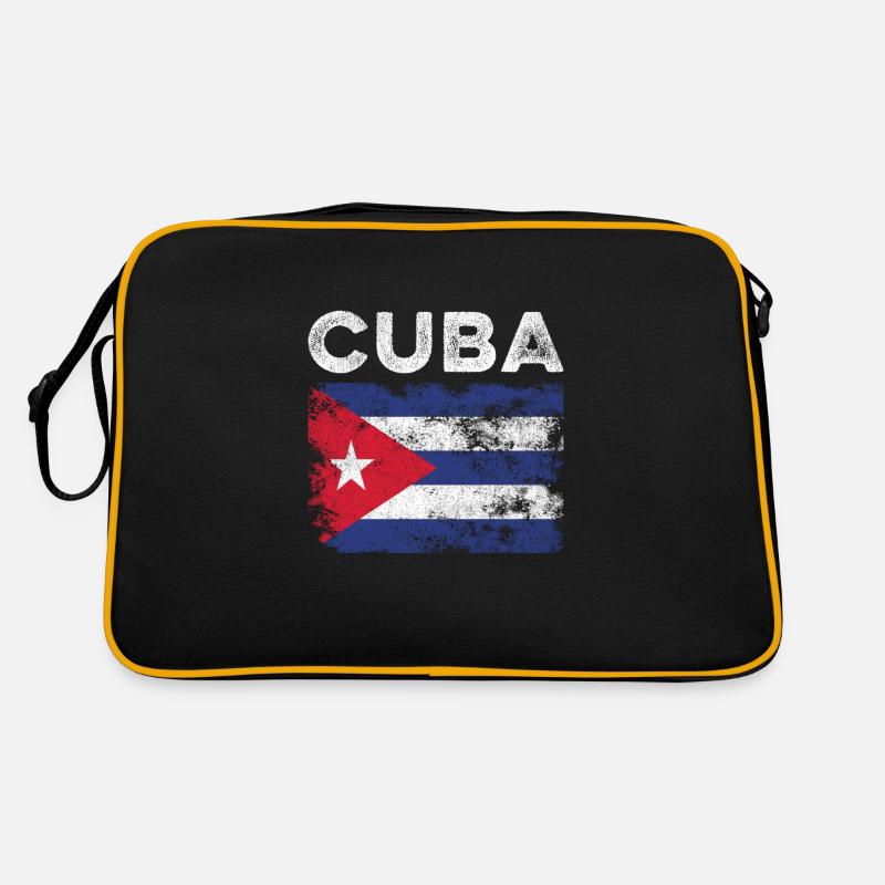 Drapeau cubain en détresse - Drapeau cubain Sac Retro