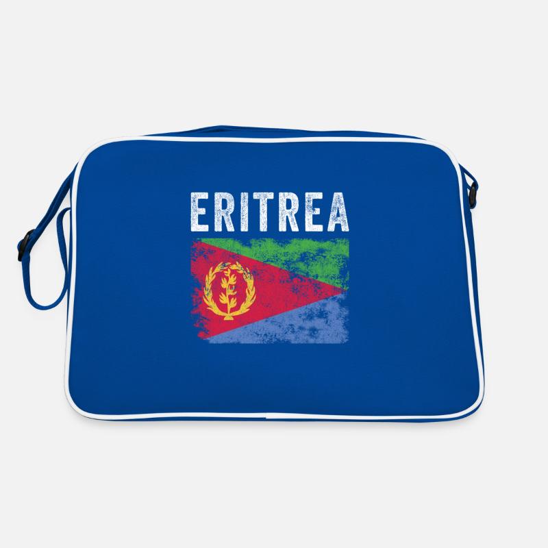 Drapeau érythréen en détresse - Drapeau érythréen Sac Retro