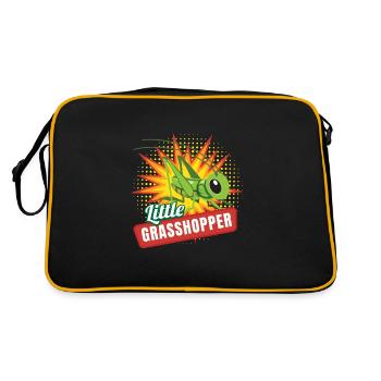 Petits insectes sauterelles Sauterelle - Sac Retro - noir/or - Dos