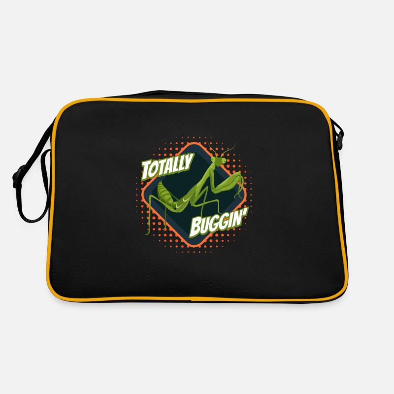 Totally Buggin Grashüpfe Heuschrecke Retro Tasche