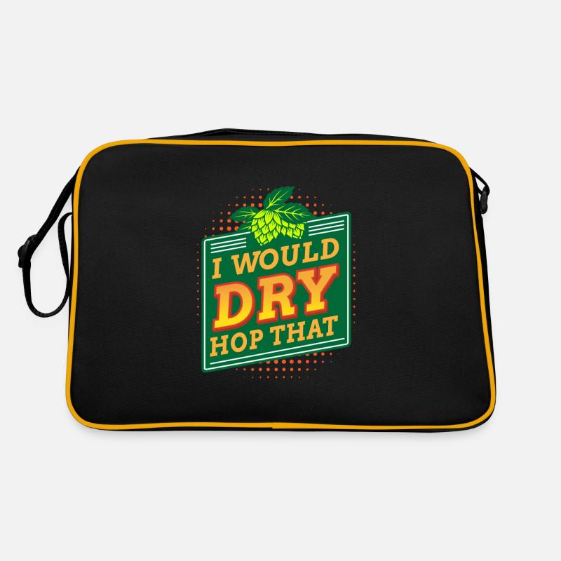 I Would Dry Hop That Beer Beer Drinker Retro Bag