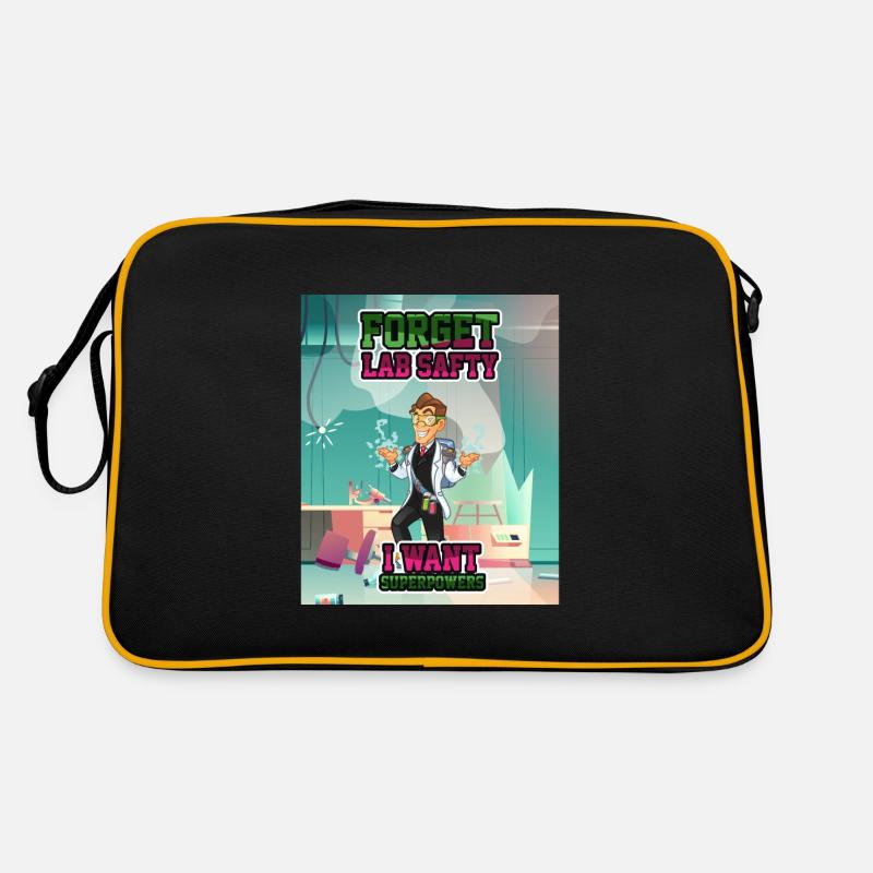 Oubliez Lab Safty Superpowers Chimiste Sac Retro