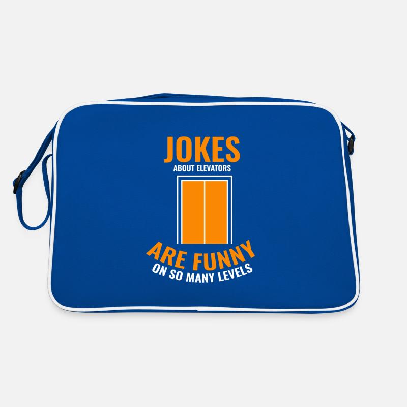 Elevator Lift Jokes About Elevators Retro Bag