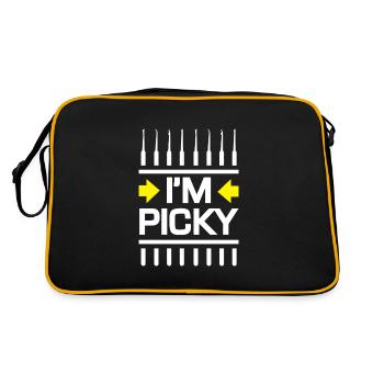 IM Picky Lockpicking Lockpicker - Sac Retro - noir/or - Dos