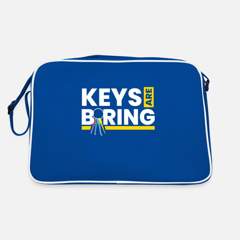 Keys Are Boring Lockpicking Lockpicker Retro Bag