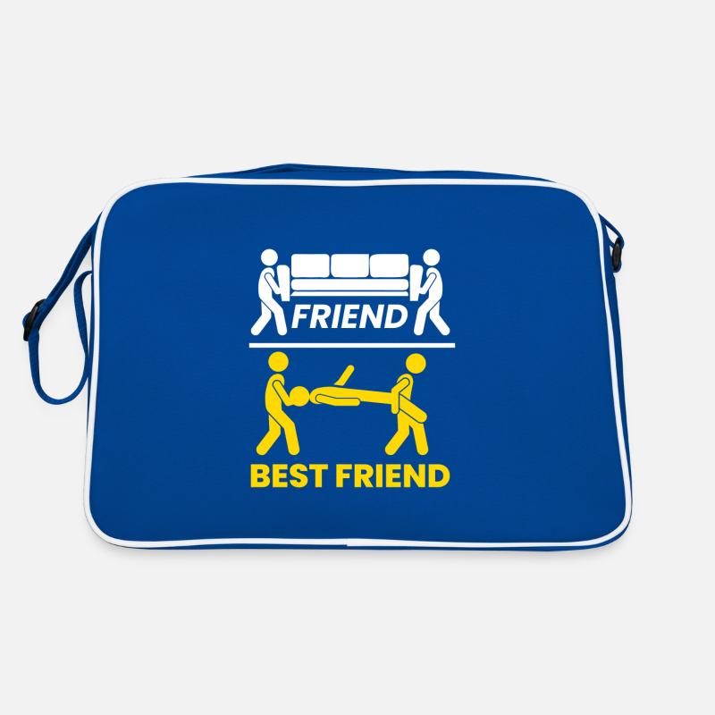 Best Friend Sofa Freundschaft Retro Tasche