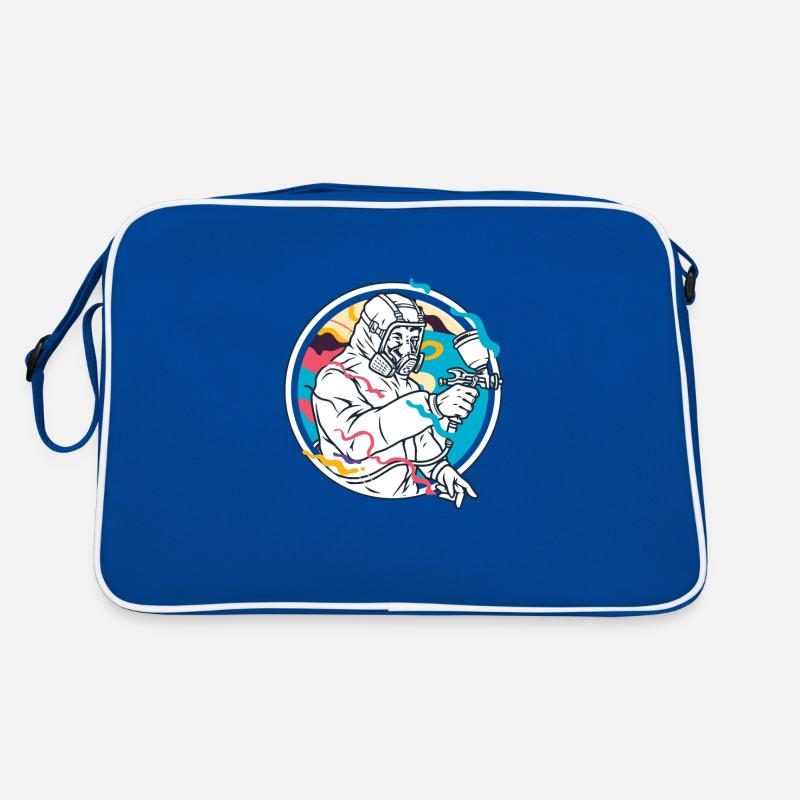 Painter Paint Gun Retro Bag