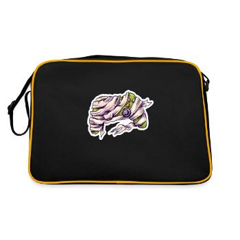 Mummy Joystick Controller Gamer - Retro Bag - black/gold - Back
