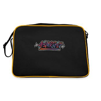 ASMRTIST ASMR - Retro Bag - black/gold - Back