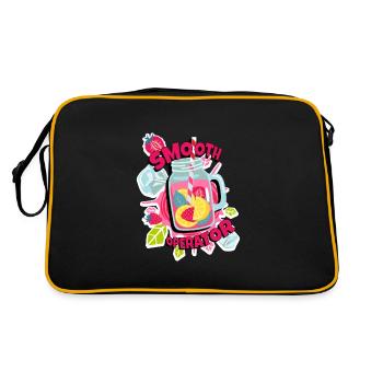Smooth Operator Smoothies Smoothie - Retro Tasche - Schwarz/Gold - Hinten