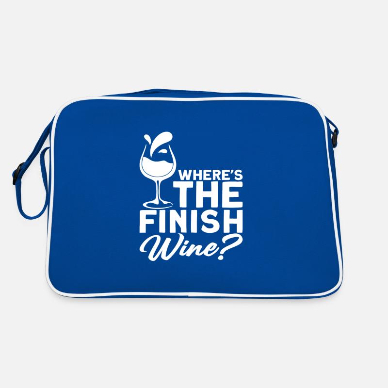 Où est le vin de finition? Vin Alcool Sac Retro