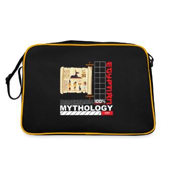 Mythologie égyptienne Egypte Anubis - Sac Retro - noir/or - Dos