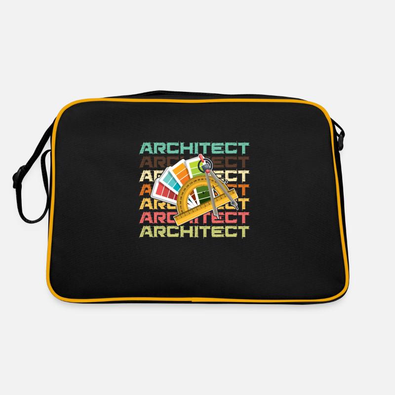 Architect Architect Architecture Building Retro Bag