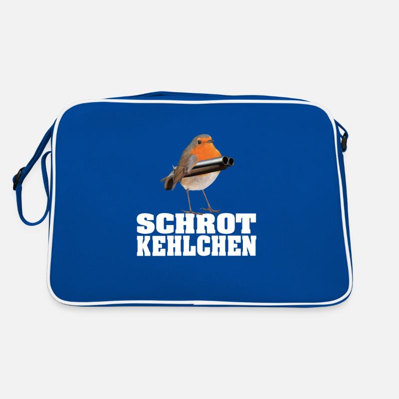 Schrotkehlchen Meme Vogel Rotkelhlchen Retro Tasche