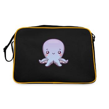 Poulpe Mignon Mignon Enfants Octopus - Sac Retro - noir/or - Dos