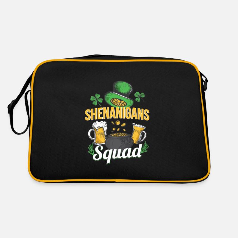 Shananigans Squad St Patricks Day Ireland Retro Bag