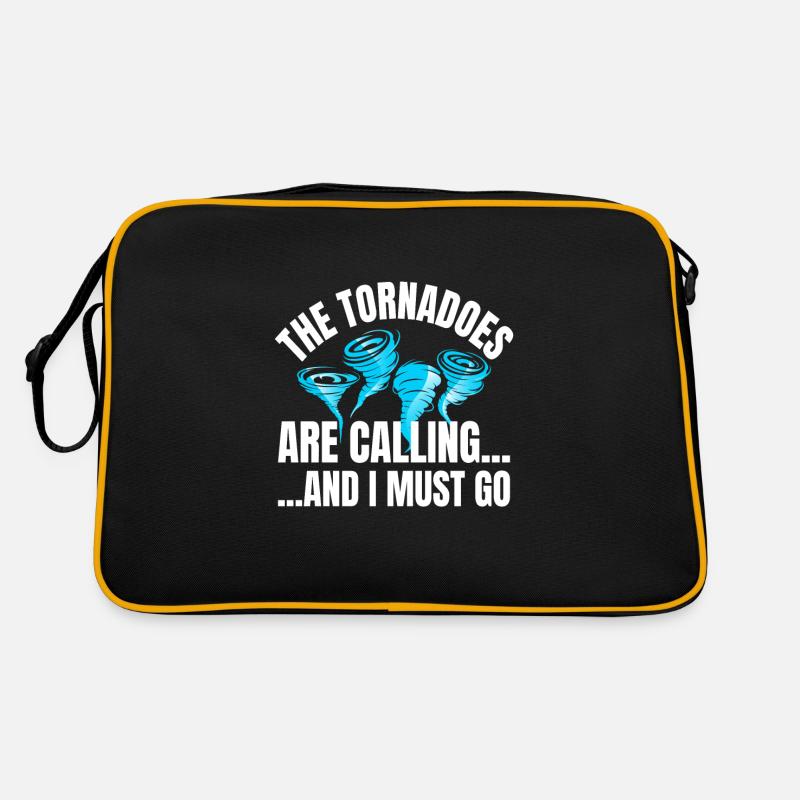 Tornadoes Are Calling Hurricane Retro Bag