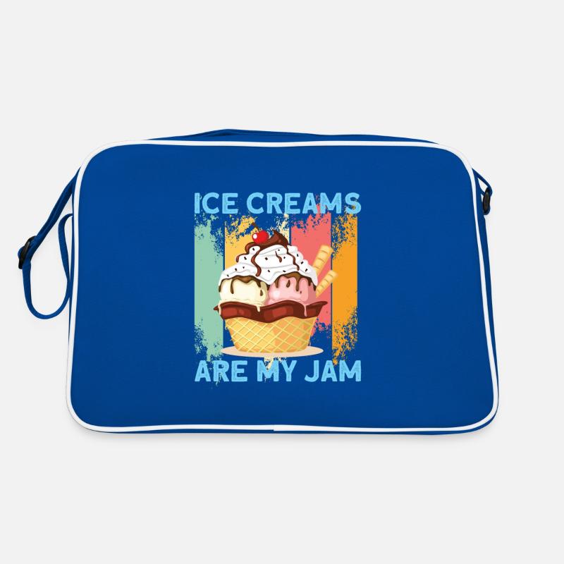 Ice Cream Are My Jam Eiscreme Eis Retro Tasche