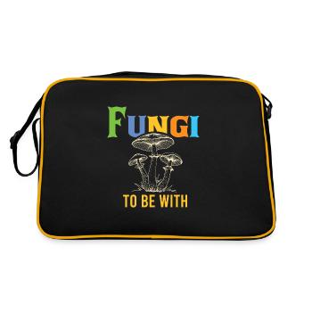 Champignons pour être avec champignons champignons - Sac Retro - noir/or - Dos