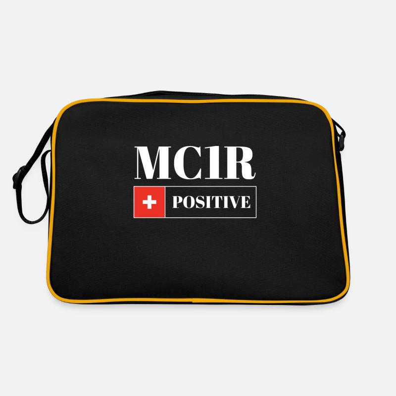 MC1R Roux positif Cheveux roux Sac Retro