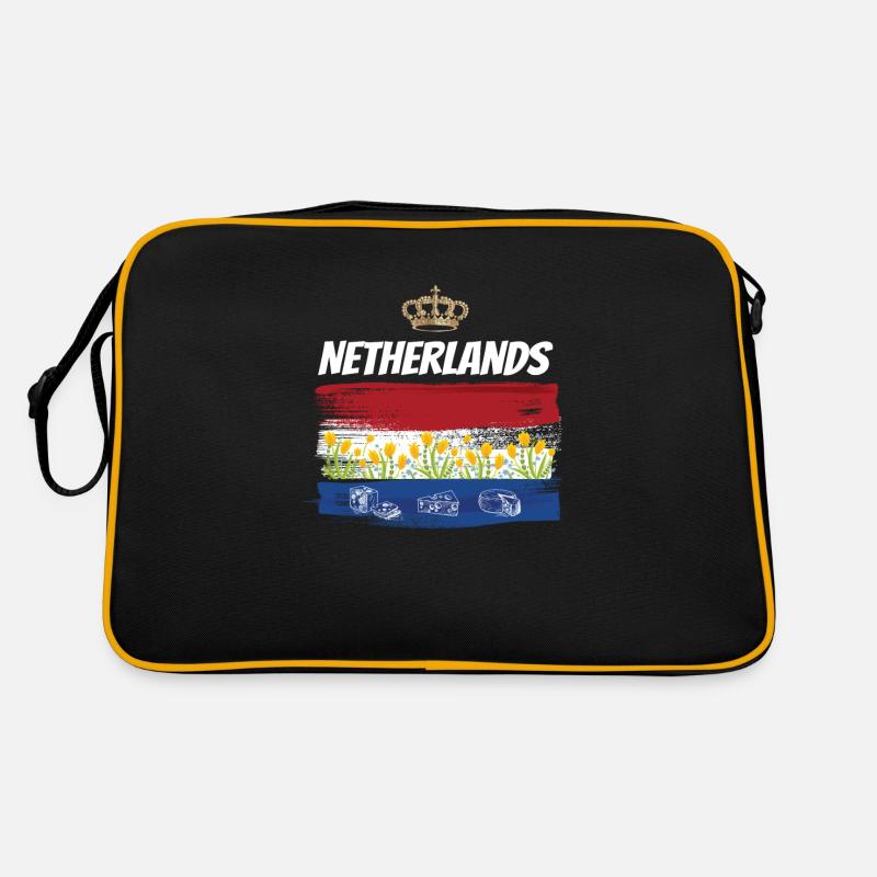 Drapeau du Nehterland Pays-Bas Pays-Bas Sac Retro