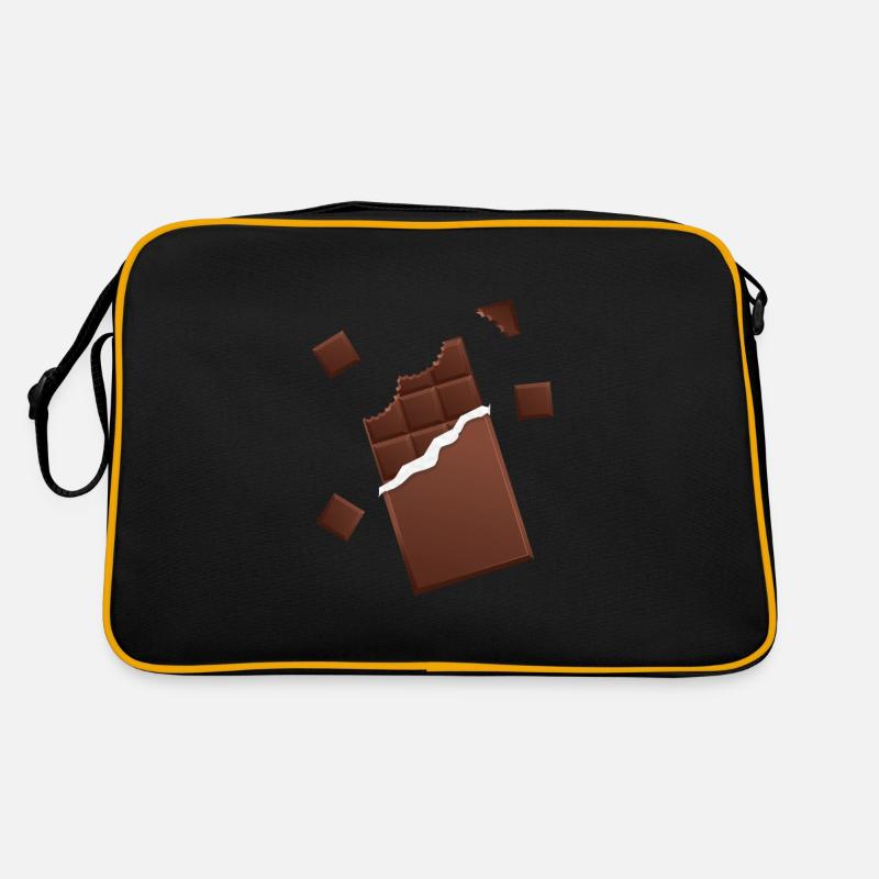 Tablette de chocolat chocolat Sac Retro