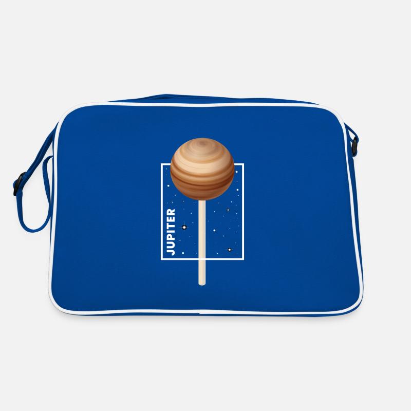 Jupiter Lollipop Planet Space Retro Bag
