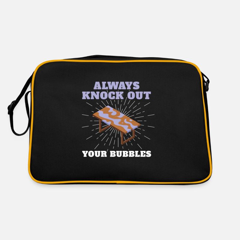 Éliminez vos bulles de résine époxy Sac Retro